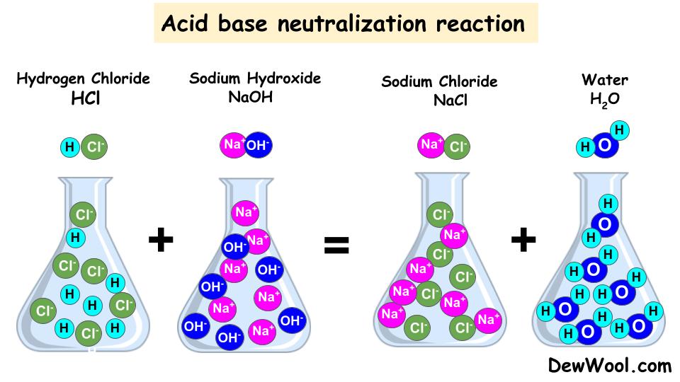 Neutralization Reaction Definition Examples Types DewWool